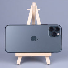 Load image into Gallery viewer, Natural Wood Mini Easel Frame Tripod Display Phone Holder Meeting Wedding Table Number Name Card Stand Display Holder Children Painting Craft
