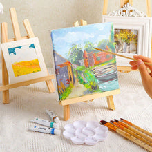 Load image into Gallery viewer, Mini Artists Canvas Art Drawing Board Blank Canvas Painting Frame Acrylic Oil Paint Diy Craft Supply School Accessories
