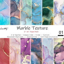 Load image into Gallery viewer, 12Sheets Flower Sea Printed Scrapbooking Background Paper Pads Vintage Junk Journal Paper Packs Art Handmade Crafts

