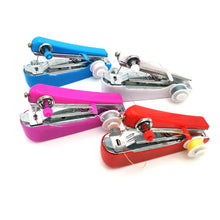 Load image into Gallery viewer, Mini Sewing Machines Needlework Cordless Hand-Held Clothes Portable Sewing Machines Handwork Tools Accessories
