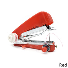 Load image into Gallery viewer, Mini Sewing Machines Needlework Cordless Hand-Held Clothes Portable Sewing Machines Handwork Tools Accessories
