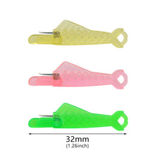 Load image into Gallery viewer, 10/20pcsMini Sewing Machine Needle Threader with Hook Plastic Stitch Insertion Tool Elderly Quick Automatic Changer Craft
