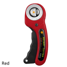 Load image into Gallery viewer, 45mm Patchwork Roller Wheel Knife Cloth Cutting Knife Leather Paper Fabric Craft Fabrics Rotary Cutter DIY Sewing Accessories
