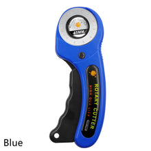 Load image into Gallery viewer, 45mm Patchwork Roller Wheel Knife Cloth Cutting Knife Leather Paper Fabric Craft Fabrics Rotary Cutter DIY Sewing Accessories

