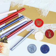 Load image into Gallery viewer, 5pc DIY Seal Wax Sticks For Melting Glue Gun Sealing Wax Sticks Wedding Party Invitation Sealing Wax For Fashion Gift Decoration
