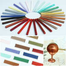 Load image into Gallery viewer, 5pc DIY Seal Wax Sticks For Melting Glue Gun Sealing Wax Sticks Wedding Party Invitation Sealing Wax For Fashion Gift Decoration
