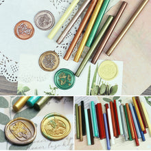 Load image into Gallery viewer, 5pc DIY Seal Wax Sticks For Melting Glue Gun Sealing Wax Sticks Wedding Party Invitation Sealing Wax For Fashion Gift Decoration
