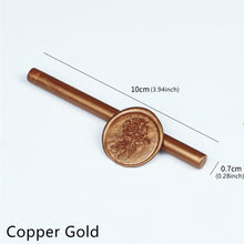 Load image into Gallery viewer, 5pc DIY Seal Wax Sticks For Melting Glue Gun Sealing Wax Sticks Wedding Party Invitation Sealing Wax For Fashion Gift Decoration
