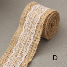 Load image into Gallery viewer, 2M/Roll DIY Packaging Ribbon Primary Color Jute Rope Linen Gifts Handmade Christmas Wedding Crafts Home Textile Decoration Packaging
