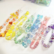 Load image into Gallery viewer, 50g Mixing Style Acrylic Beads Smile Heart Flower Loose Beads For DIY Handmade Phone Chain Bracelet Jewelry Making Accessories
