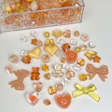 Load image into Gallery viewer, 50g Mixing Style Acrylic Beads Smile Heart Flower Loose Beads For DIY Handmade Phone Chain Bracelet Jewelry Making Accessories
