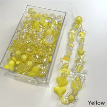 Load image into Gallery viewer, 50g Mixing Style Acrylic Beads Smile Heart Flower Loose Beads For DIY Handmade Phone Chain Bracelet Jewelry Making Accessories
