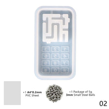 Load image into Gallery viewer, Labyrinth Quicksand Silicone Mold Keyring Pendant Handmade Ornament Mold DIY Resin Mould Handcrafts Making
