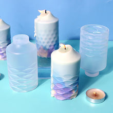 Load image into Gallery viewer, Creative Carved Silicone Candle Mold for DIY Aromatherapy Candle Plaster Ornaments Soap Epoxy Resin Mould Handcrafts Making
