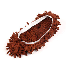 Load image into Gallery viewer, Multifunctional Bright Color Elastic Chenille Micro Fiber Slipper Shoe Cover Slippers Mop Household Floor Dust Cleaning Tools
