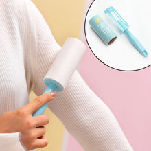 Load image into Gallery viewer, Reusable Lint Remover Tearable Roll Paper Dust Wiper Tools Hair Clothes Remover Replaceable Cleaning Brush Sticky Roller
