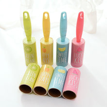 Load image into Gallery viewer, Reusable Lint Remover Tearable Roll Paper Dust Wiper Tools Hair Clothes Remover Replaceable Cleaning Brush Sticky Roller

