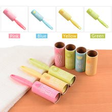 Load image into Gallery viewer, Reusable Lint Remover Tearable Roll Paper Dust Wiper Tools Hair Clothes Remover Replaceable Cleaning Brush Sticky Roller
