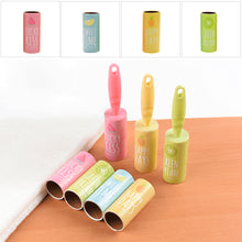 Load image into Gallery viewer, Reusable Lint Remover Tearable Roll Paper Dust Wiper Tools Hair Clothes Remover Replaceable Cleaning Brush Sticky Roller

