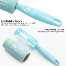 Load image into Gallery viewer, Reusable Lint Remover Tearable Roll Paper Dust Wiper Tools Hair Clothes Remover Replaceable Cleaning Brush Sticky Roller
