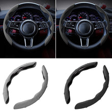 Load image into Gallery viewer, 2Pcs Car Steering Wheel Cover Anti-skid Steering Wheel Plush Card Cover For Four Seasons Winter
