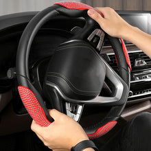 Load image into Gallery viewer, 2Pcs Car Steering Wheel Cover For 38cm Diamond Anti-skid Steering Wheel Plush Card Cover
