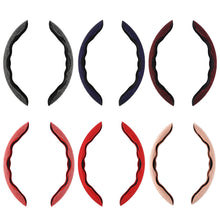 Load image into Gallery viewer, 2Pcs Car Steering Wheel Cover For 38cm Diamond Anti-skid Steering Wheel Plush Card Cover
