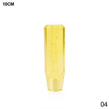 Load image into Gallery viewer, 10cm Car Gear Knob Stick Transmission Shifter Manual Bubble Transparent Crystal Universal with M10 M8 2 Adapters
