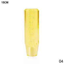 Load image into Gallery viewer, 15cm Car Gear Knob Stick Transmission Shifter Manual Bubble Transparent Crystal Universal with M10 M8 2 Adapters

