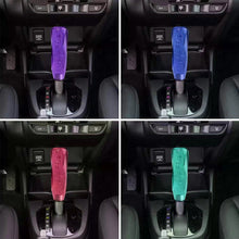 Load image into Gallery viewer, 10cm/15cm/20cm Car Shift Knob Crystal Extension Adapters Automatic Gear Shifter Handle Transparent Crystal with M10 M8 2 Adapters
