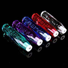 Load image into Gallery viewer, 10cm/15cm/20cm Car Shift Knob Crystal Extension Adapters Automatic Gear Shifter Handle Transparent Crystal with M10 M8 2 Adapters
