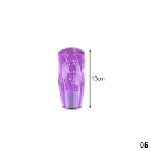 Load image into Gallery viewer, 10cm/15cm/20cm Car Shift Knob Crystal Extension Adapters Automatic Gear Shifter Handle Transparent Crystal with M10 M8 2 Adapters
