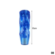 Load image into Gallery viewer, 10cm/15cm/20cm Car Shift Knob Crystal Extension Adapters Automatic Gear Shifter Handle Transparent Crystal with M10 M8 2 Adapters
