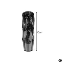 Load image into Gallery viewer, 10cm/15cm/20cm Car Shift Knob Crystal Extension Adapters Automatic Gear Shifter Handle Transparent Crystal with M10 M8 2 Adapters
