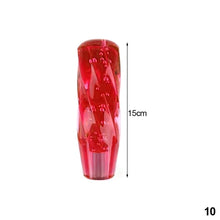 Load image into Gallery viewer, 10cm/15cm/20cm Car Shift Knob Crystal Extension Adapters Automatic Gear Shifter Handle Transparent Crystal with M10 M8 2 Adapters
