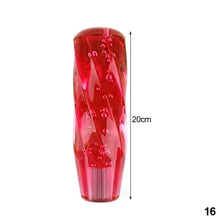 Load image into Gallery viewer, 10cm/15cm/20cm Car Shift Knob Crystal Extension Adapters Automatic Gear Shifter Handle Transparent Crystal with M10 M8 2 Adapters
