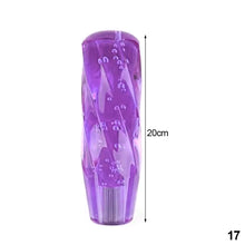 Load image into Gallery viewer, 10cm/15cm/20cm Car Shift Knob Crystal Extension Adapters Automatic Gear Shifter Handle Transparent Crystal with M10 M8 2 Adapters
