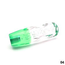Load image into Gallery viewer, 10cm Car Gear Knob Stick Transmission Shifter Manual Bubble Transparent Crystal with M10 M8 2 Adapters
