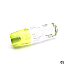 Load image into Gallery viewer, 10cm Car Gear Knob Stick Transmission Shifter Manual Bubble Transparent Crystal with M10 M8 2 Adapters

