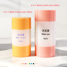Load image into Gallery viewer, 3-in-1/4-in-1 Travel Sub-bottling Creative Portable Cosmetic Skin Care Products Sub-packaging Storage Bottle
