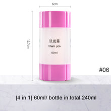 Load image into Gallery viewer, 3-in-1/4-in-1 Travel Sub-bottling Creative Portable Cosmetic Skin Care Products Sub-packaging Storage Bottle
