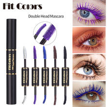 Load image into Gallery viewer, Double-ended Color Mascara Thick Curling Waterproof Non-smudge Mascara Long Lasting Colorful Mascara Eyes Makeup Cosmetic
