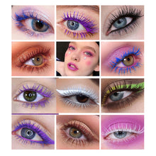 Load image into Gallery viewer, Double-ended Color Mascara Thick Curling Waterproof Non-smudge Mascara Long Lasting Colorful Mascara Eyes Makeup Cosmetic
