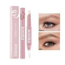 Load image into Gallery viewer, Multifunctional Double Head Eyebrow Cream Eyebrow Stereo Stereotype Waterproof Long-lasting Eyebrow Cream Cosmetics
