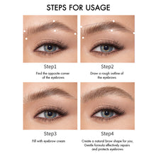 Load image into Gallery viewer, Multifunctional Double Head Eyebrow Cream Eyebrow Stereo Stereotype Waterproof Long-lasting Eyebrow Cream Cosmetics
