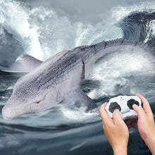 Load image into Gallery viewer, 2.4G Wireless Remote Control Simulation Mosasaur Dinosaur Toys Chargebale Water Swimming Toys Kids Christmas Birthday Gifts
