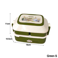 Load image into Gallery viewer, Kawaii Portable Lunch Box For Girls School Kids Plastic Picnic Bento Box Microwave Food Box With Compartments Storage Containers
