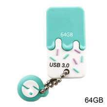 Load image into Gallery viewer, HP 64GB 32GB USB Flash Drive Cute Pendrive 2.0 Blue Pink
