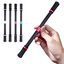 Load image into Gallery viewer, 1pc Cool Black White Spinning Pen Creative Rotating Gaming Pens Student Gift Toy Stress Pressure Releaser Penspinning Pen
