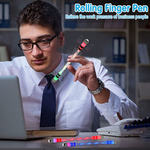 Load image into Gallery viewer, Illuminated Spinning Pen Creative Rolling Special Pen Kids Release Pressure Spin Toy Pocket Led Flash Spinning Pen
